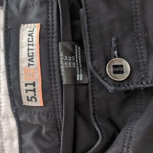 5.11 34x30 Black Ridge Pant